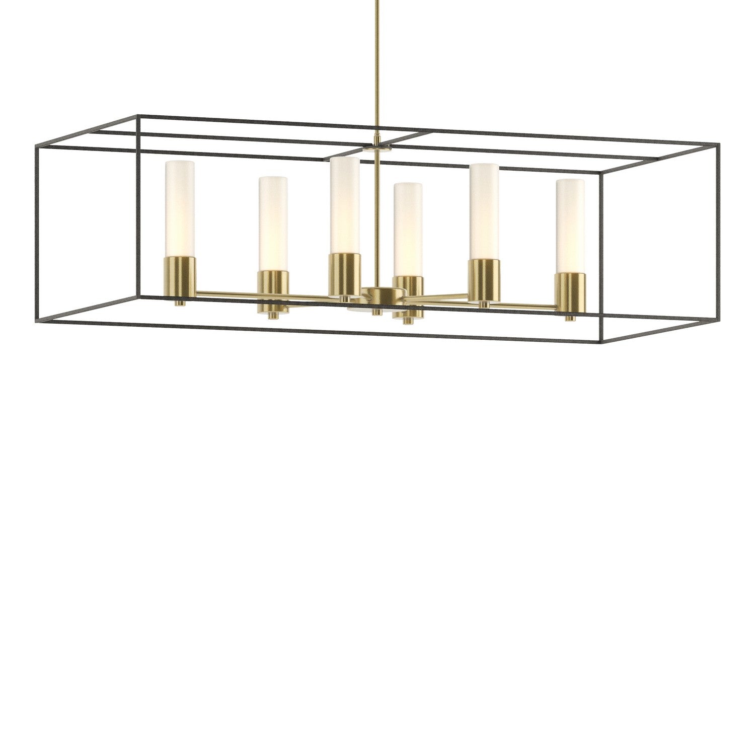 Hubbardton Forge - 138940-SKT-MULT-86-20-GG0392 - Six Light Pendant - Portico - Modern Brass