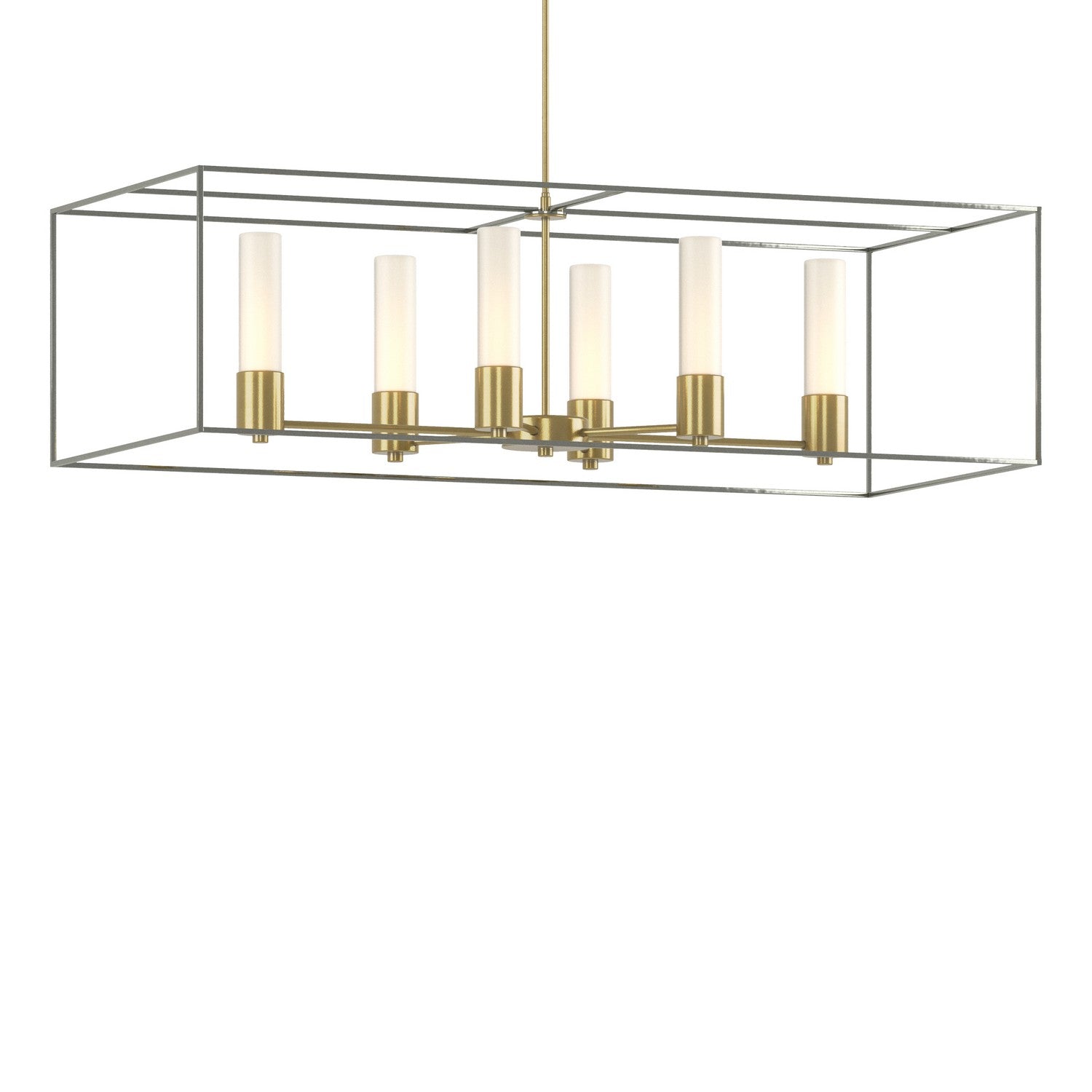 Hubbardton Forge - 138940-SKT-MULT-86-85-GG0392 - Six Light Pendant - Portico - Modern Brass