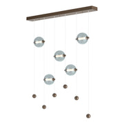 Hubbardton Forge - 139050-LED-STND-05-YL0668 - LED Pendant - Abacus - Bronze