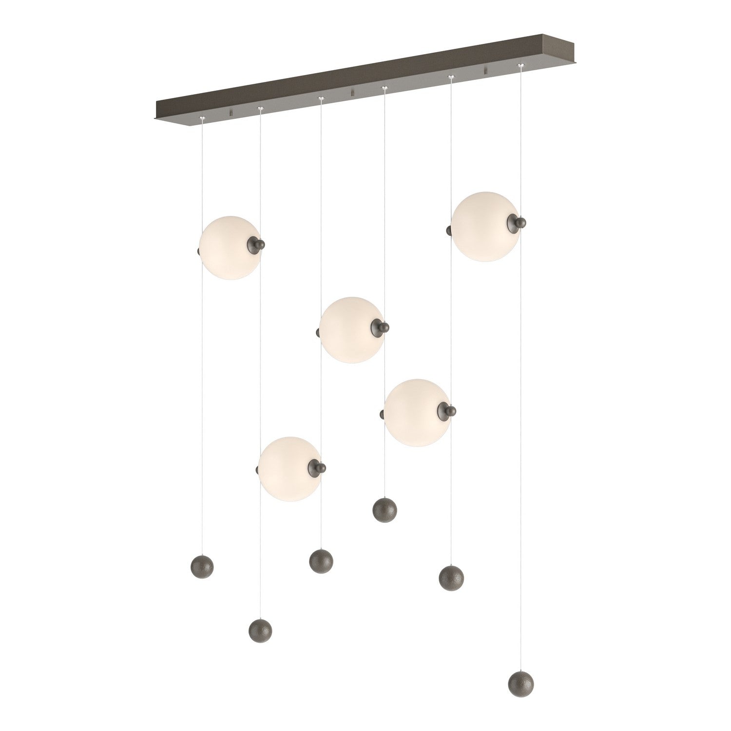 Hubbardton Forge - 139050-LED-STND-07-GG0668 - LED Pendant - Abacus - Dark Smoke