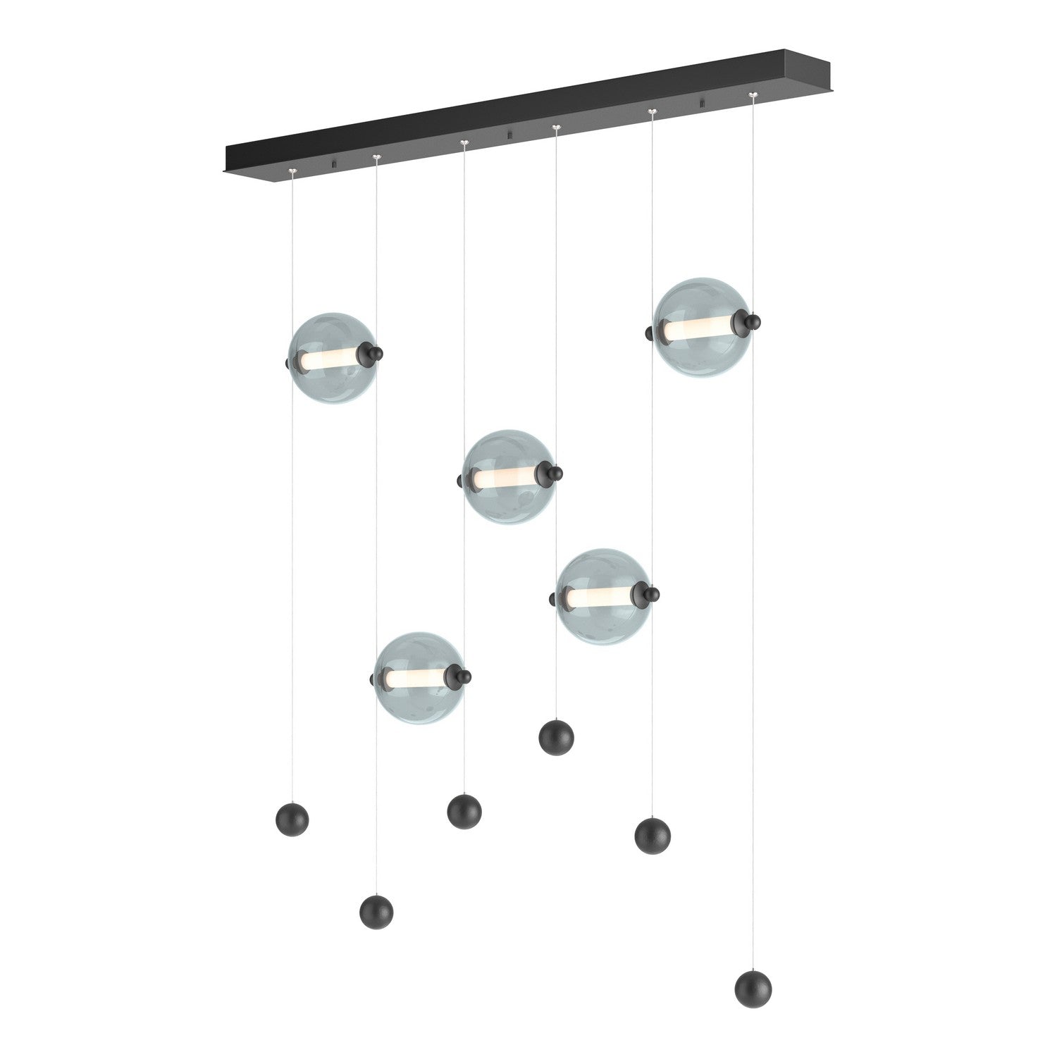 Hubbardton Forge - 139050-LED-STND-10-YL0668 - LED Pendant - Abacus - Black