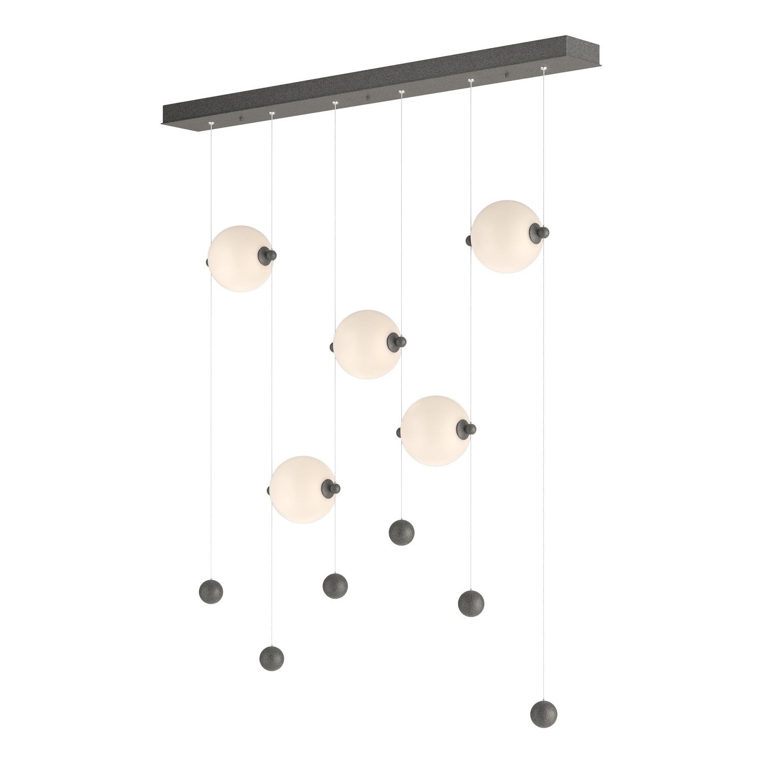 Hubbardton Forge - 139050-LED-STND-20-GG0668 - LED Pendant - Abacus - Natural Iron