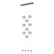 Hubbardton Forge - 139057-LED-STND-05-YL0668 - LED Pendant - Abacus - Bronze