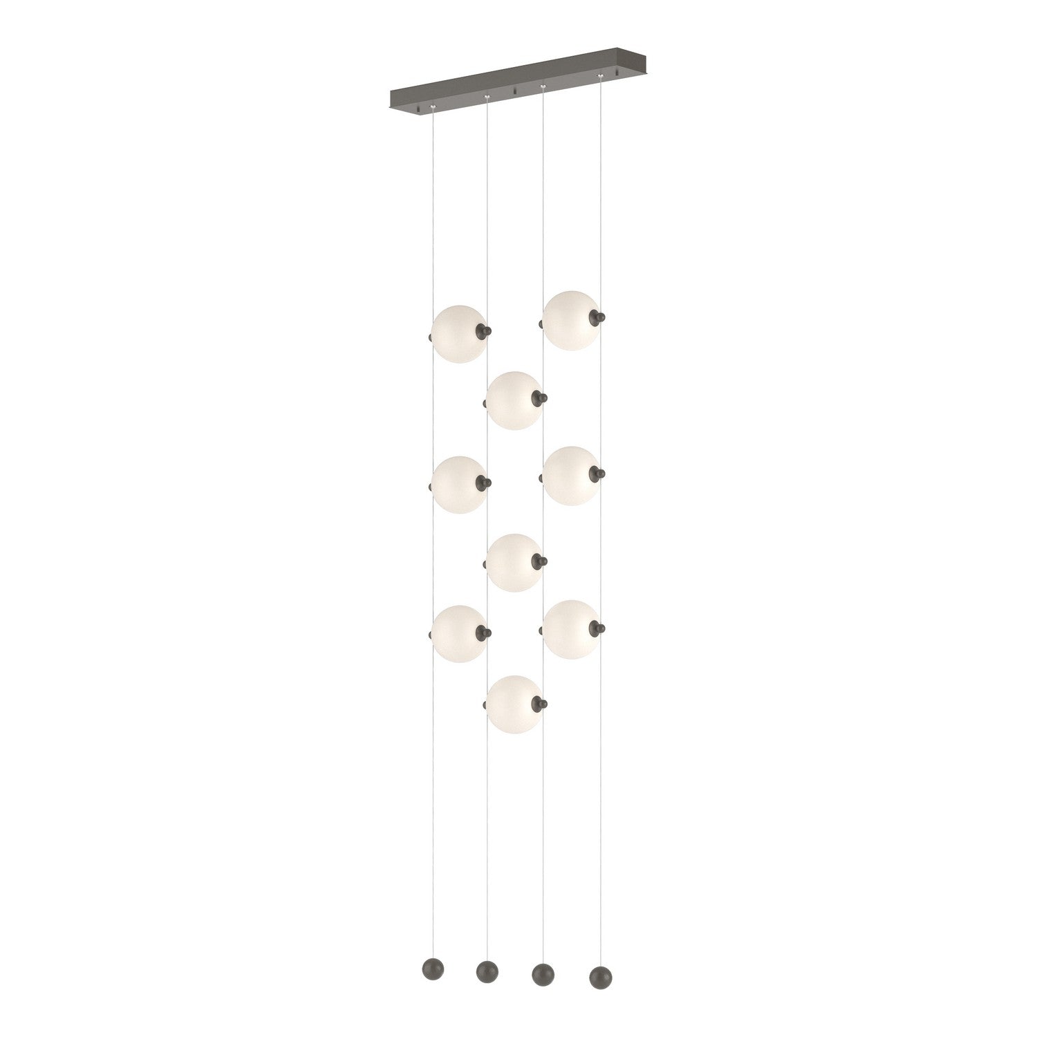 Hubbardton Forge - 139057-LED-STND-07-GG0668 - LED Pendant - Abacus - Dark Smoke
