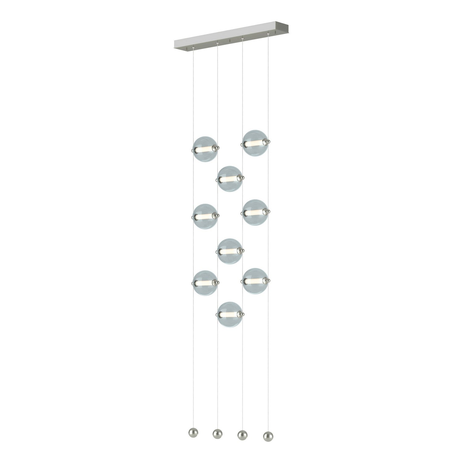 Hubbardton Forge - 139057-LED-STND-85-YL0668 - LED Pendant - Abacus - Sterling