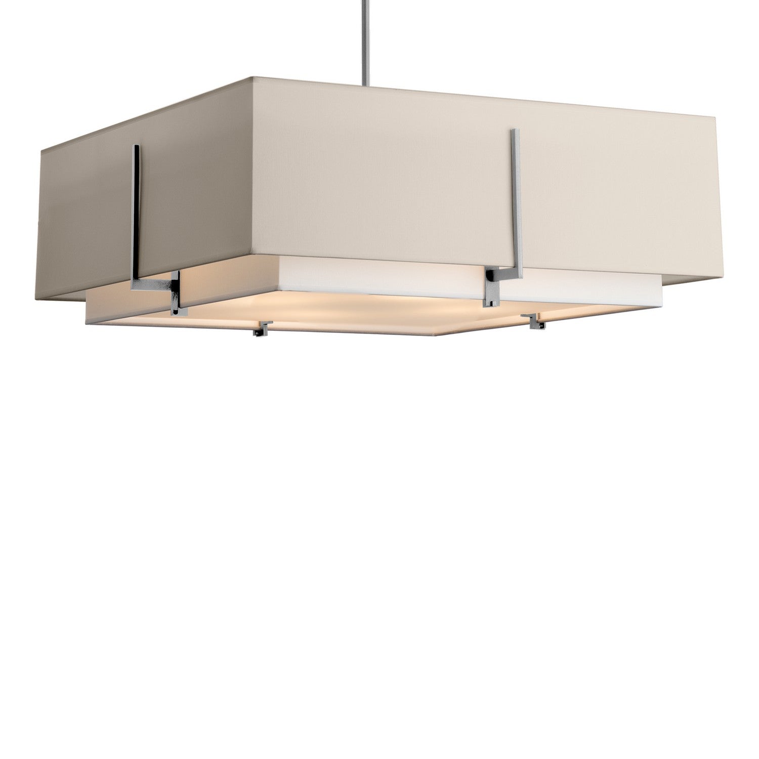Hubbardton Forge - 139635-SKT-MULT-82-SF2012-SE2401 - Four Light Pendant - Exos - Vintage Platinum