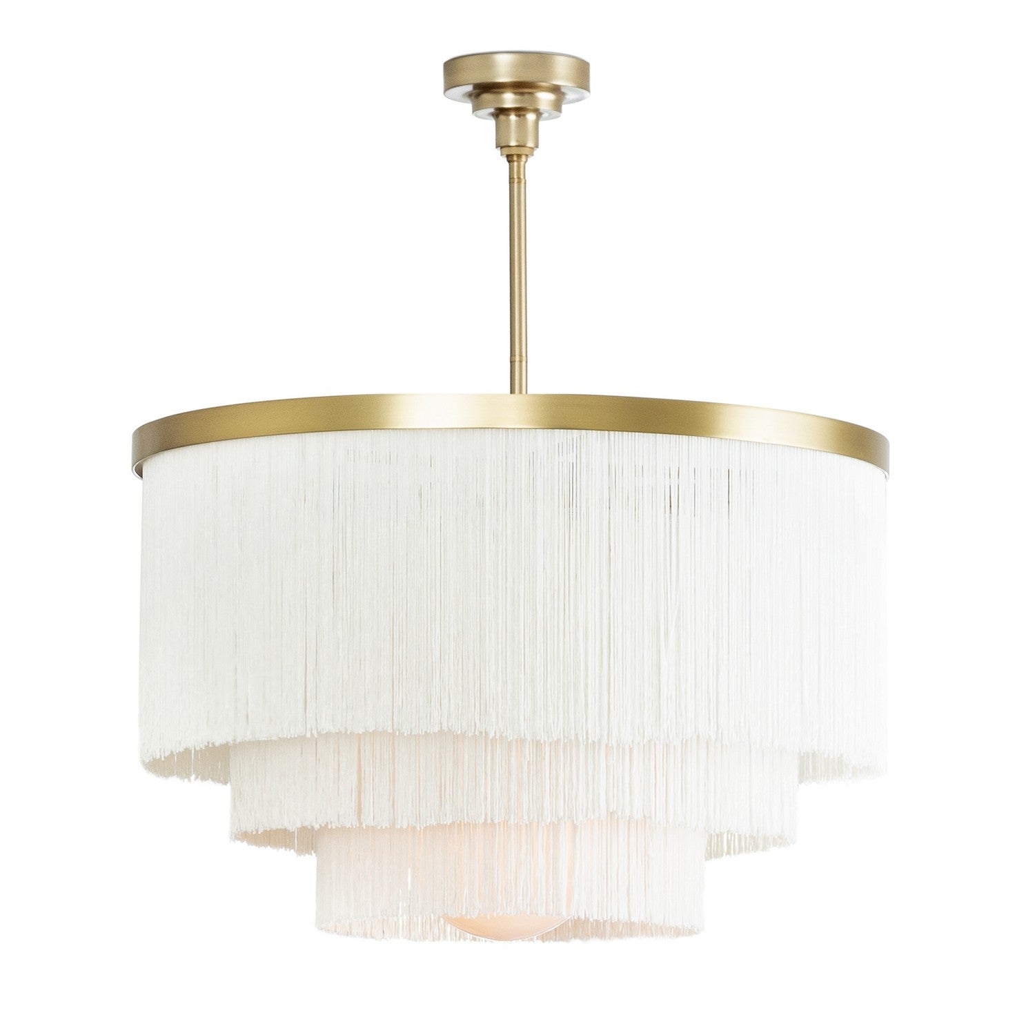 Regina Andrew - 16-1257IV - Four Light Chandelier - Cabaret - Natural Brass
