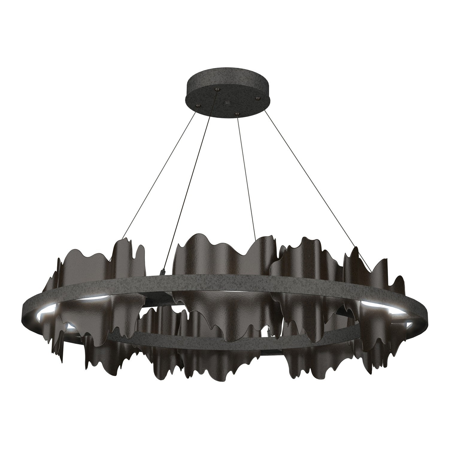 Hubbardton Forge - 139653-LED-STND-20-14 - LED Pendant - Hildene - Natural Iron