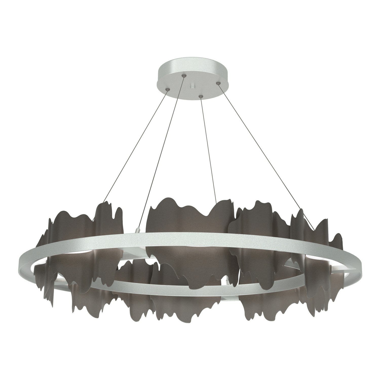 Hubbardton Forge - 139653-LED-STND-82-07 - LED Pendant - Hildene - Vintage Platinum