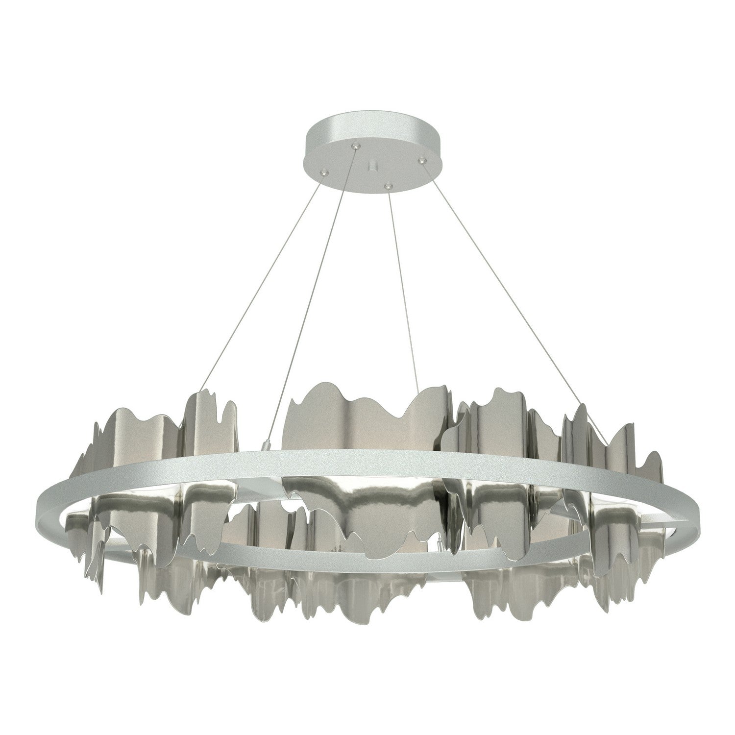 Hubbardton Forge - 139653-LED-STND-82-85 - LED Pendant - Hildene - Vintage Platinum