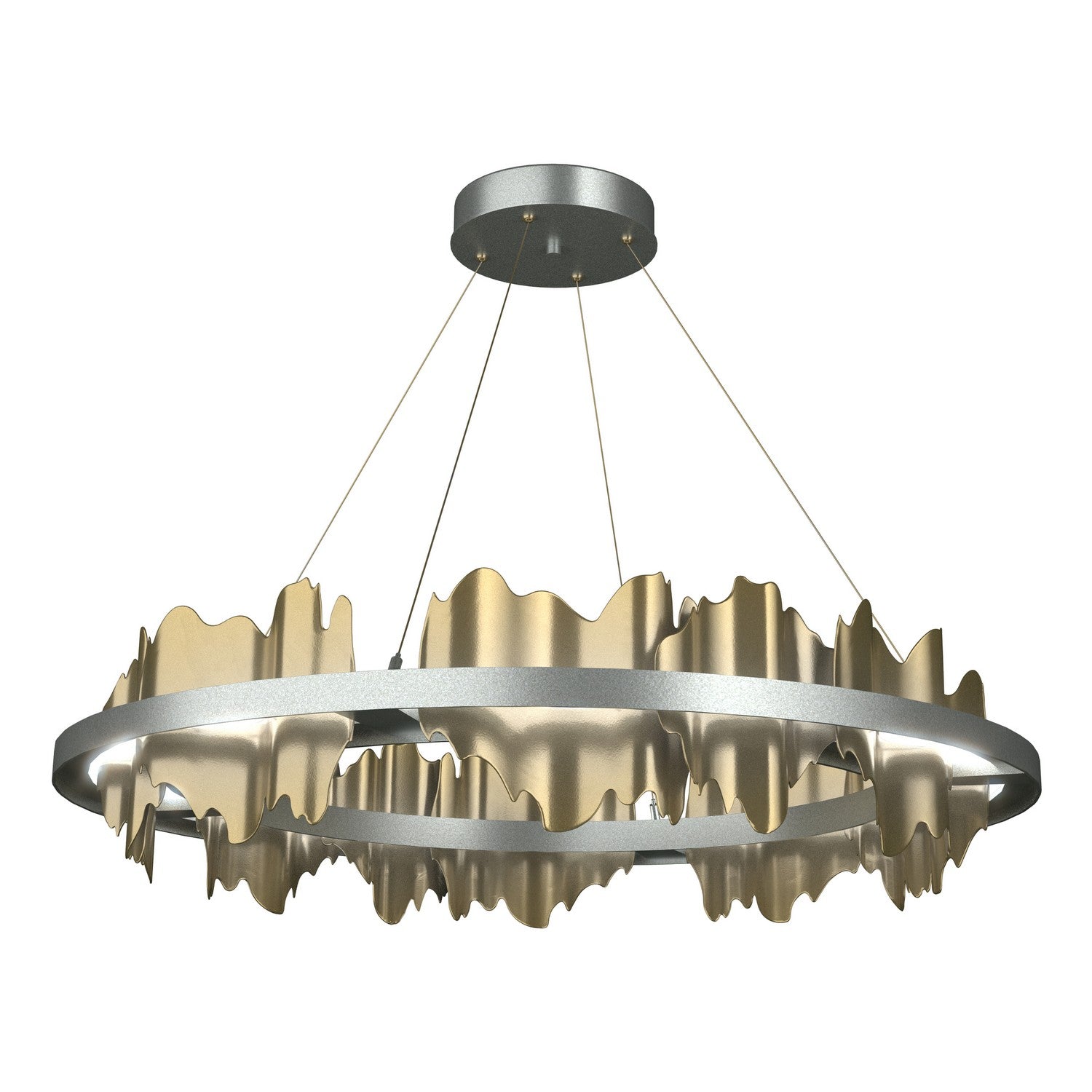 Hubbardton Forge - 139653-LED-STND-82-86 - LED Pendant - Hildene - Vintage Platinum