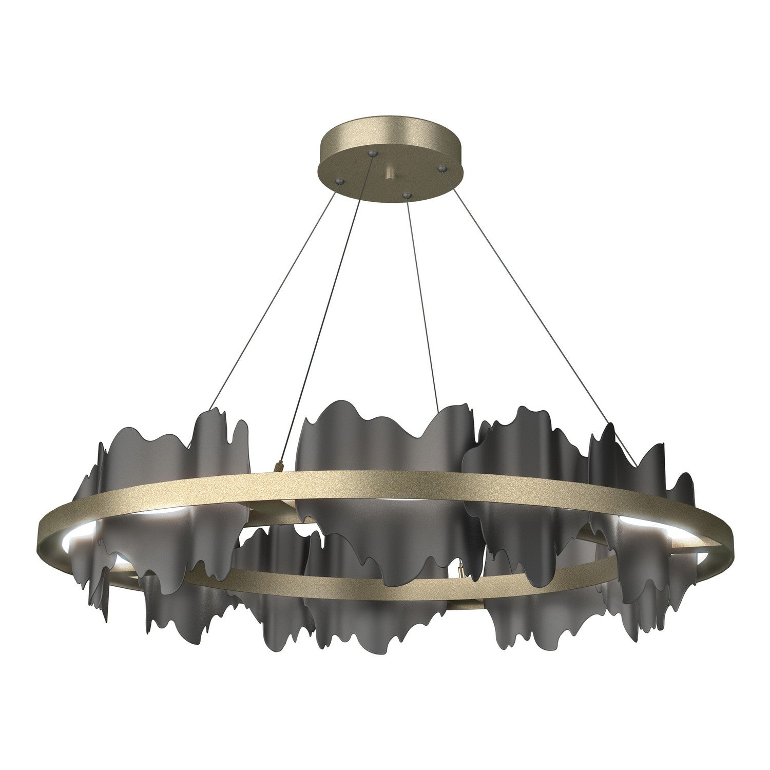 Hubbardton Forge - 139653-LED-STND-84-10 - LED Pendant - Hildene - Soft Gold