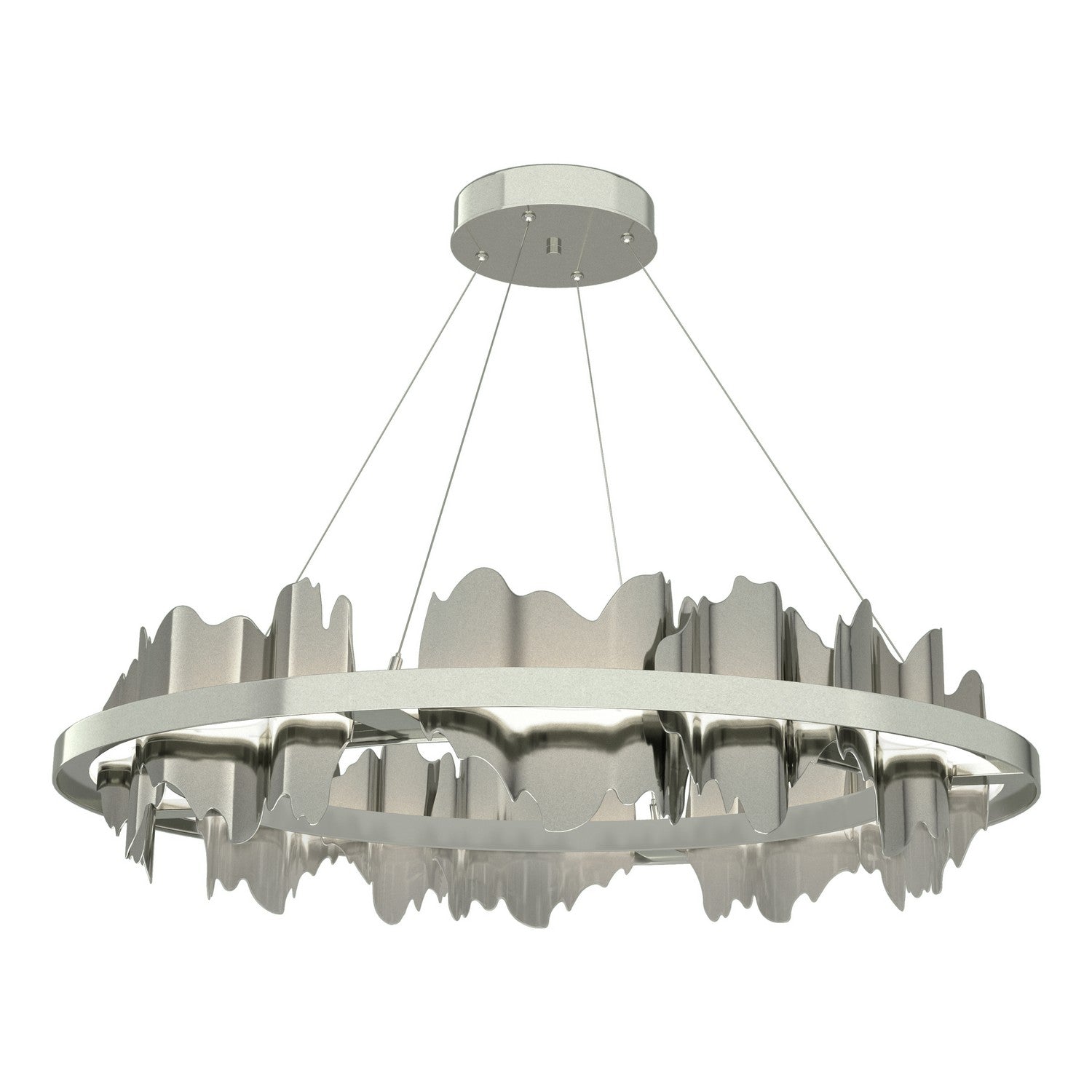 Hubbardton Forge - 139653-LED-STND-85-85 - LED Pendant - Hildene - Sterling