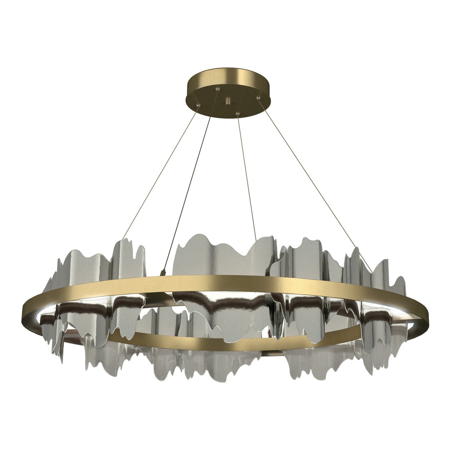 Hubbardton Forge - 139653-LED-STND-86-85 - LED Pendant - Hildene - Modern Brass
