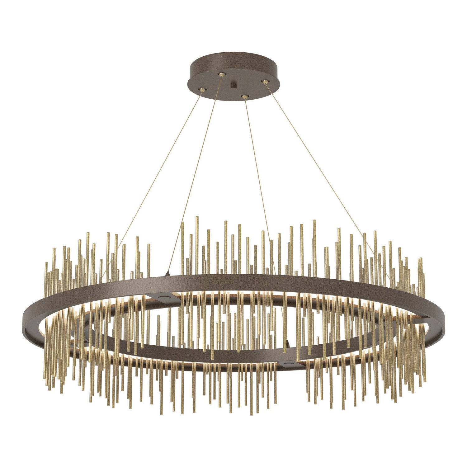 Hubbardton Forge - 139656-LED-STND-05-86 - LED Pendant - Gossamer - Bronze
