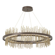 Hubbardton Forge - 139656-LED-STND-05-86 - LED Pendant - Gossamer - Bronze
