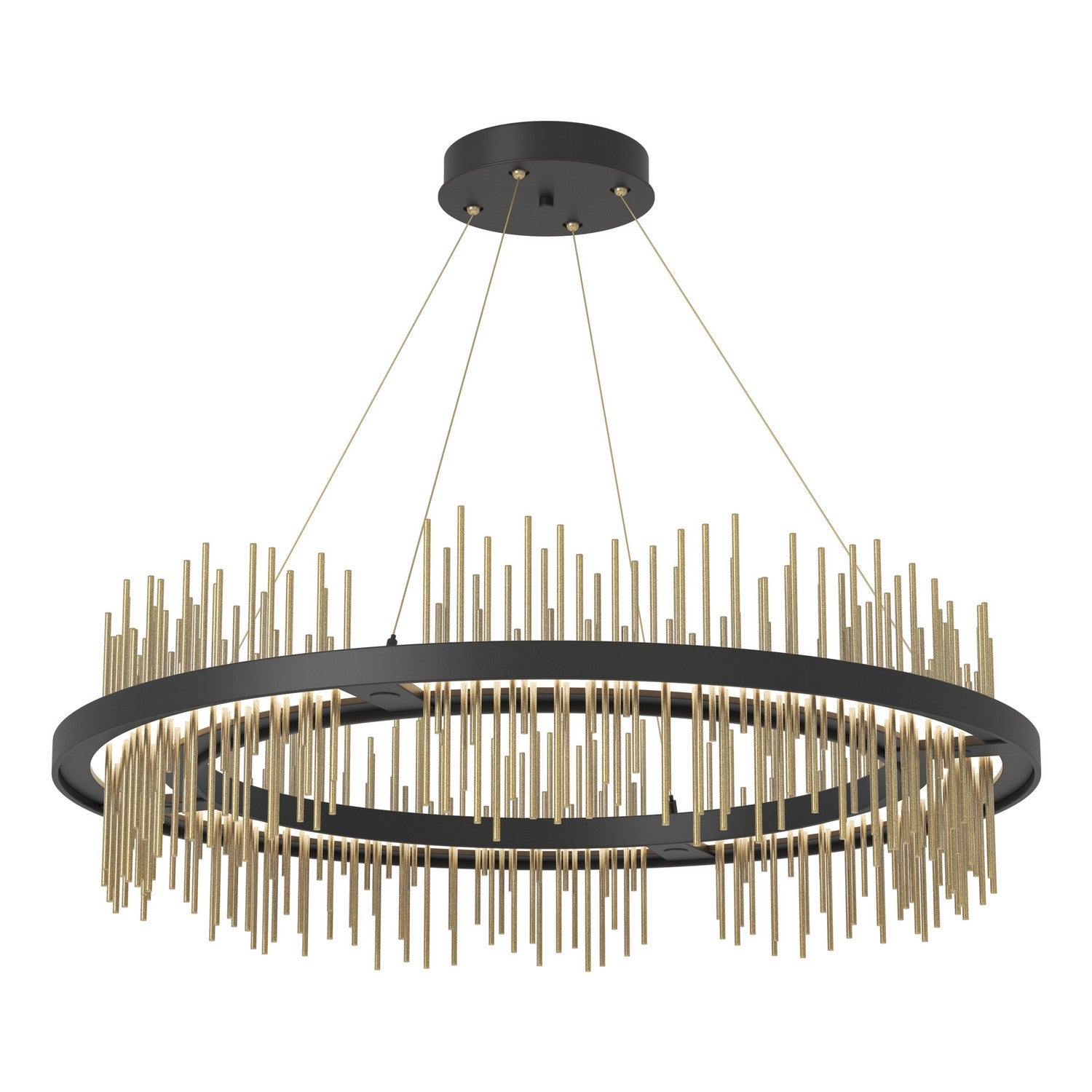 Hubbardton Forge - 139656-LED-STND-10-86 - LED Pendant - Gossamer - Black