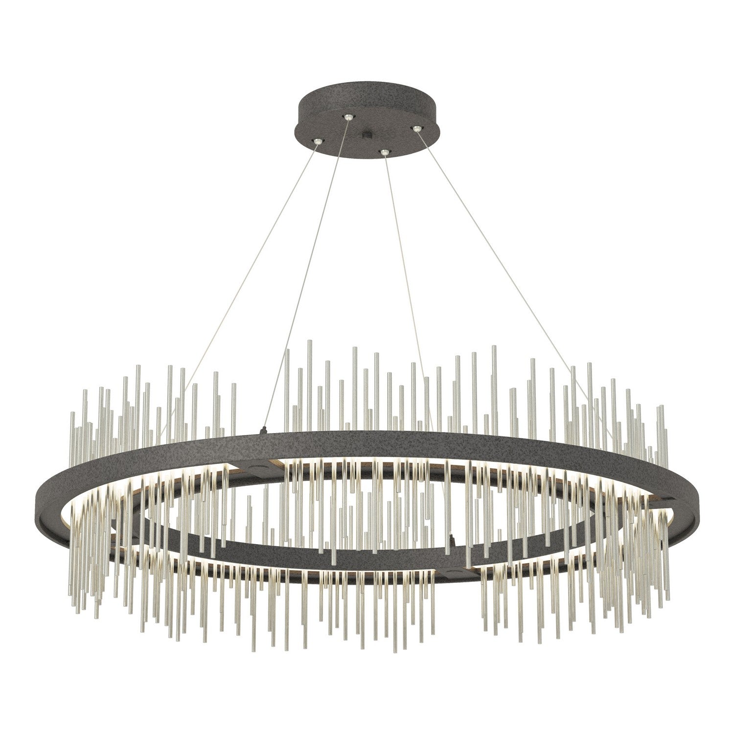 Hubbardton Forge - 139656-LED-STND-20-85 - LED Pendant - Gossamer - Natural Iron