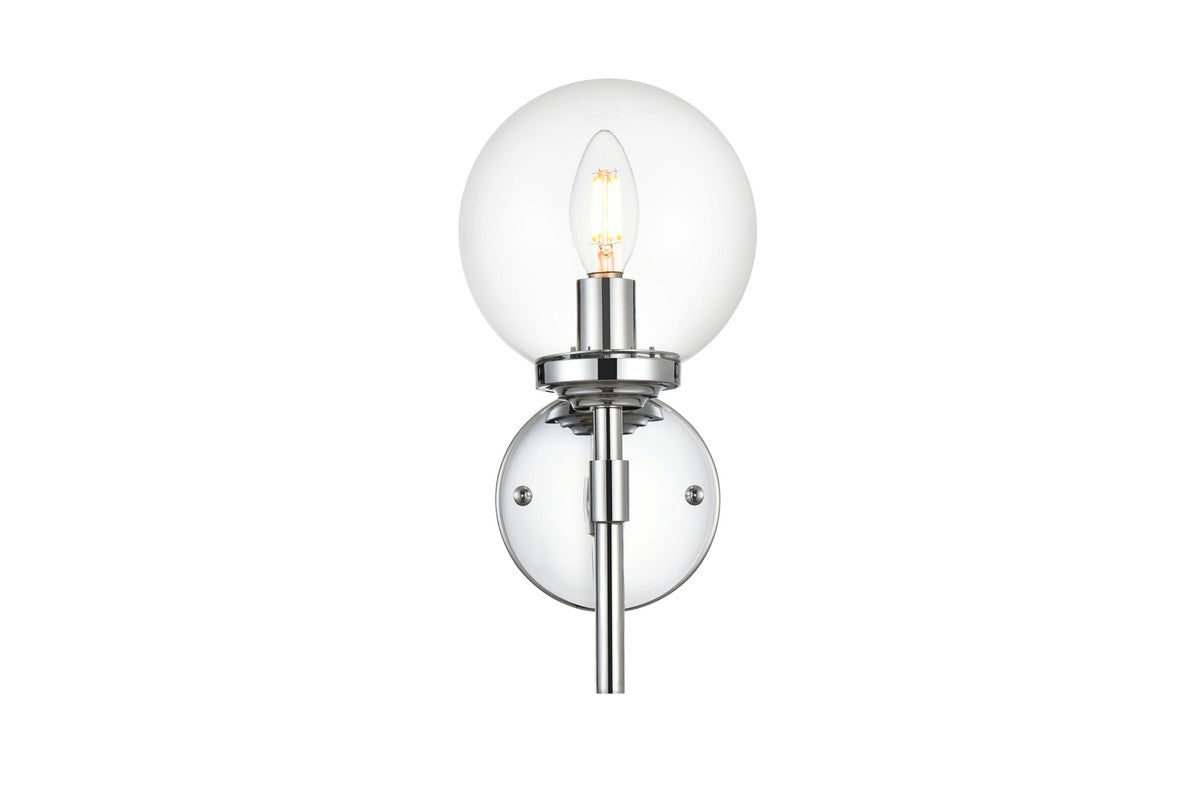 Elegant Lighting - LD7302W6CH - One Light Bath Sconce - Ingrid - Chrome