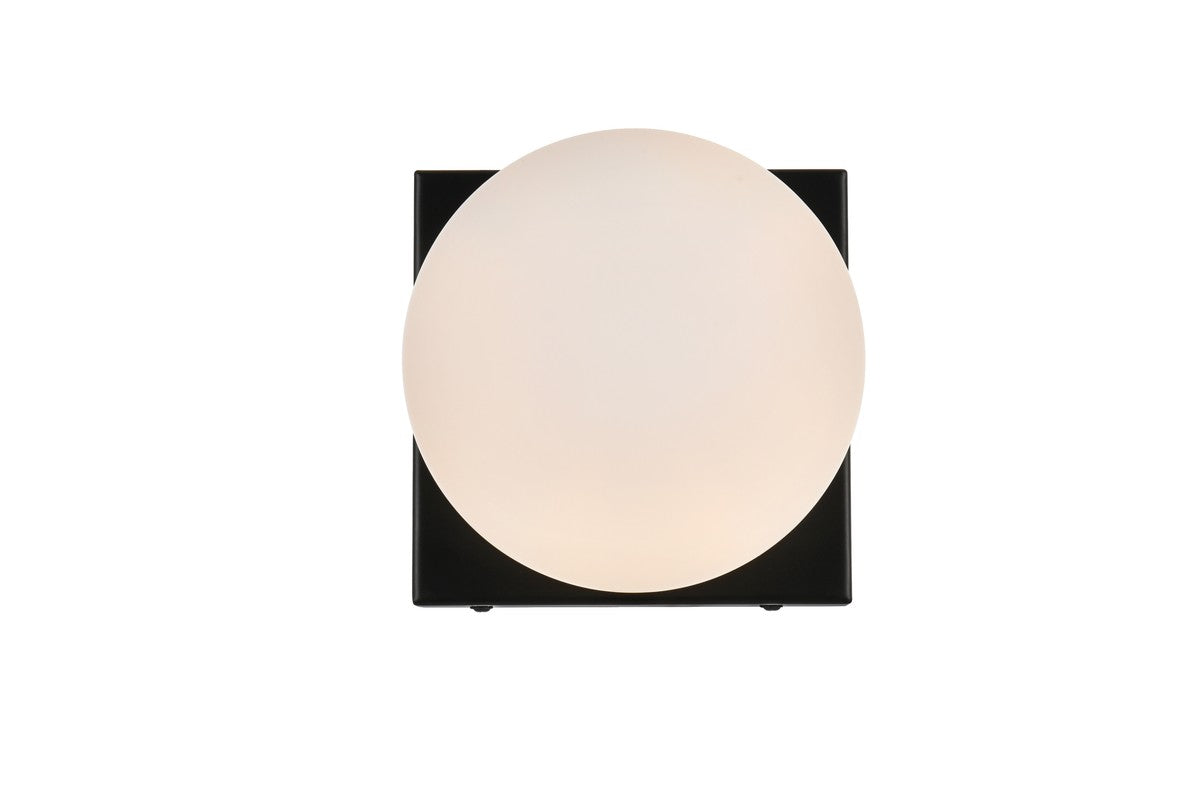 Elegant Lighting - LD7303W6BLK - One Light Bath Sconce - Jaylin - Black