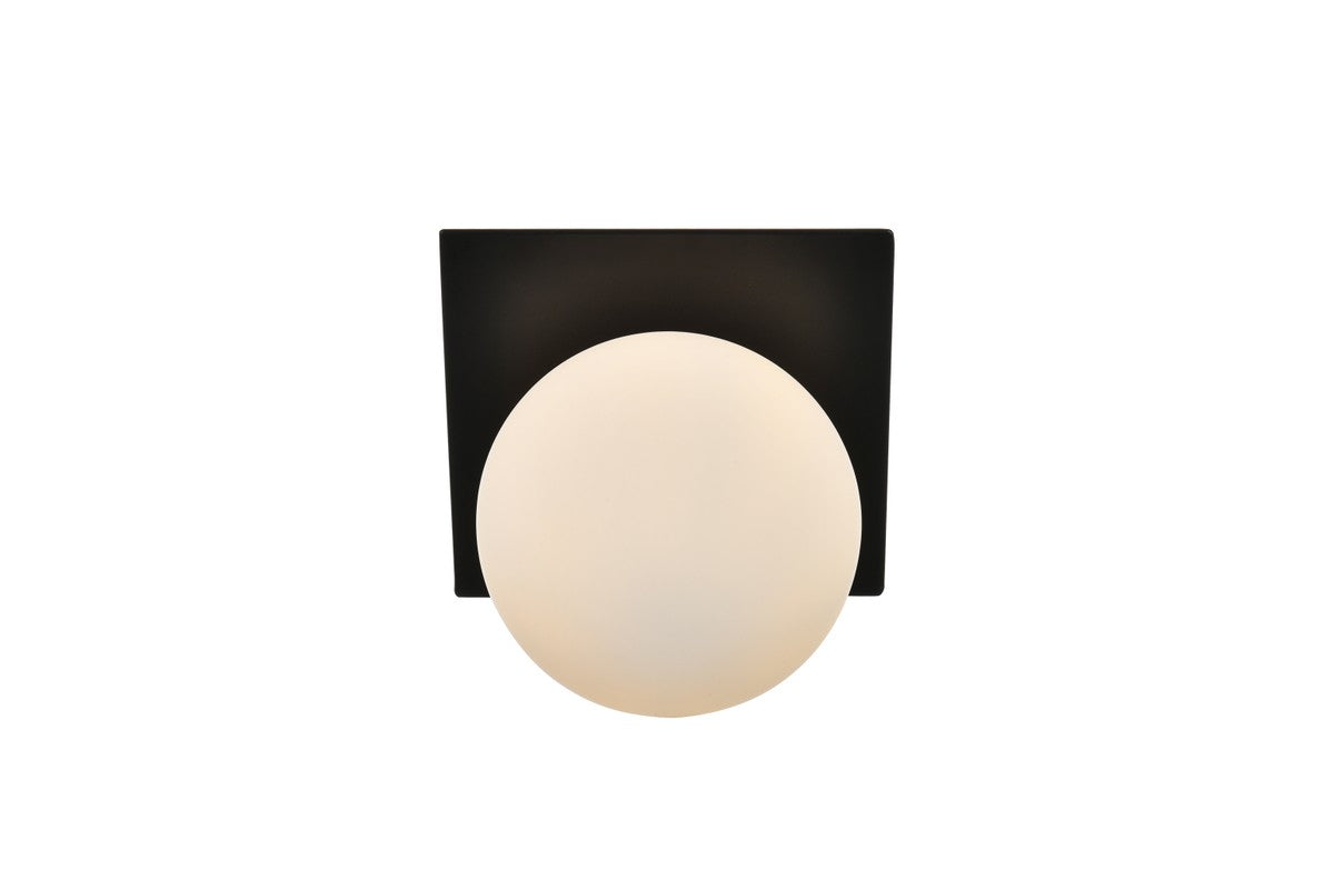 Elegant Lighting - LD7304W7BLK - One Light Bath Sconce - Jillian - Black