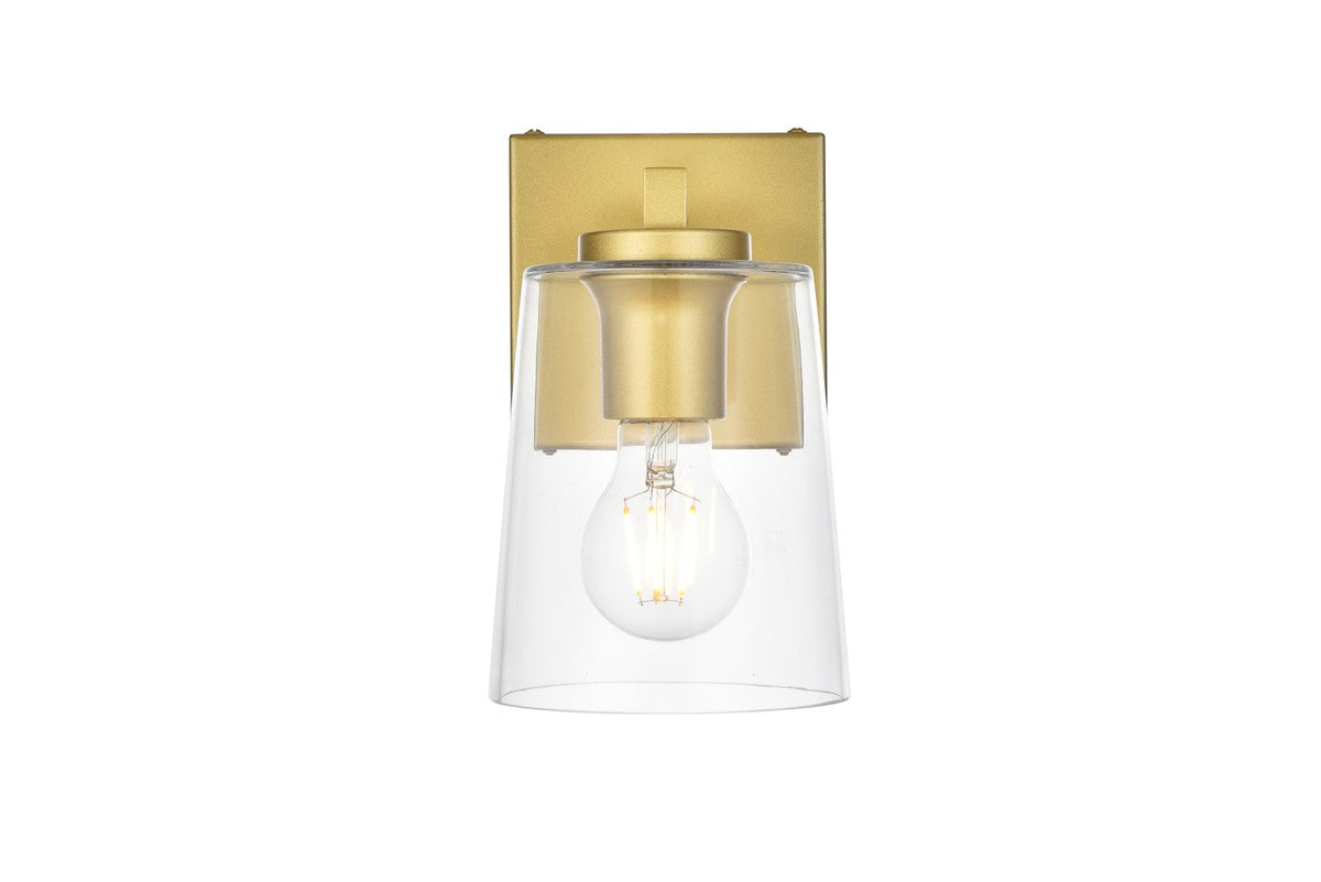 Elegant Lighting - LD7310W5BRA - One Light Bath Sconce - Kacey - Brass
