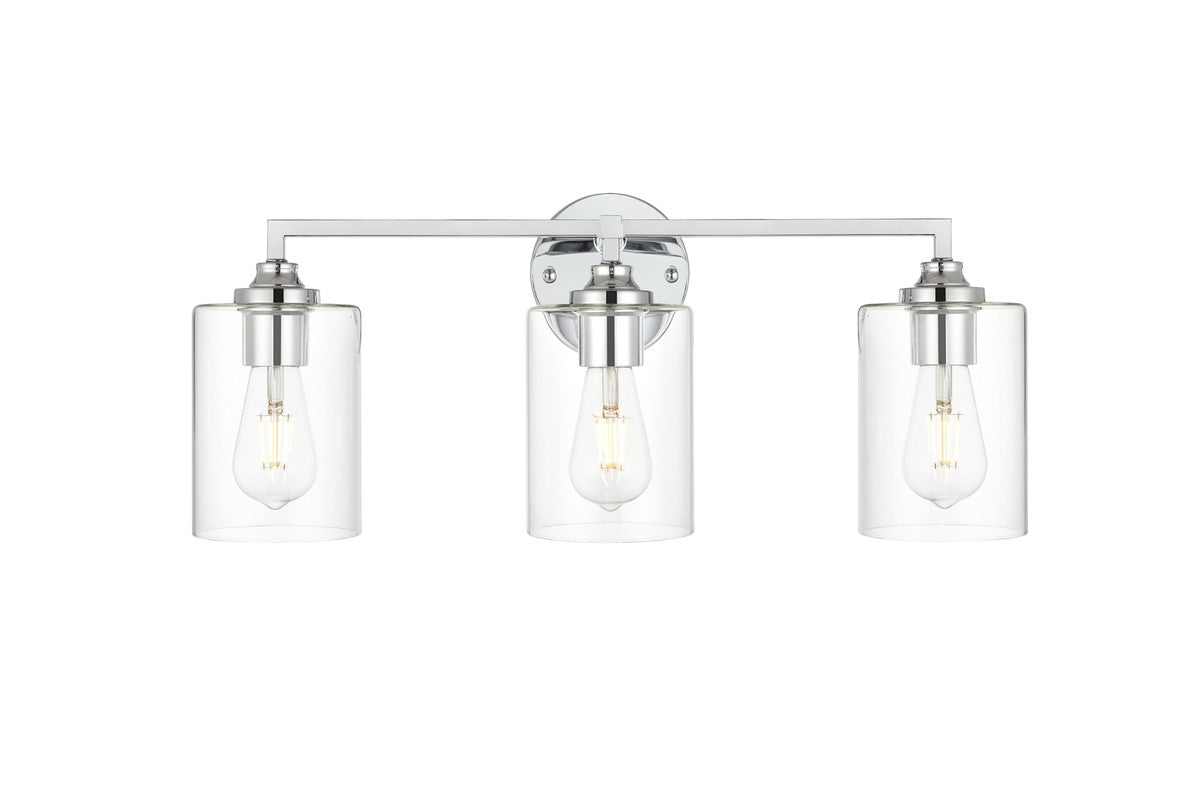 Elegant Lighting - LD7315W23CH - Three Light Bath Sconce - Mayson - Chrome