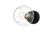 Elegant Lighting - LD7320W7BLK - One Light Bath Sconce - Rogelio - Black