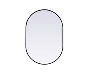 Elegant Lighting - MR2A2740BLK - Mirror - Asha - Black