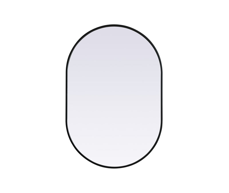Elegant Lighting - MR2A2740BLK - Mirror - Asha - Black