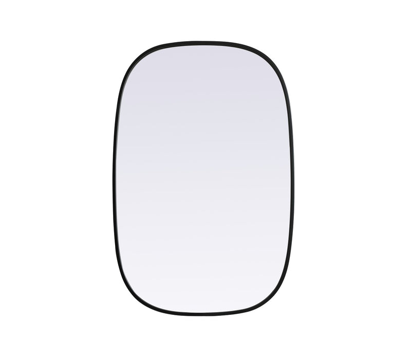 Elegant Lighting - MR2B2436BLK - Mirror - Brynn - Black
