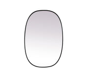 Elegant Lighting - MR2B2740BLK - Mirror - Brynn - Black