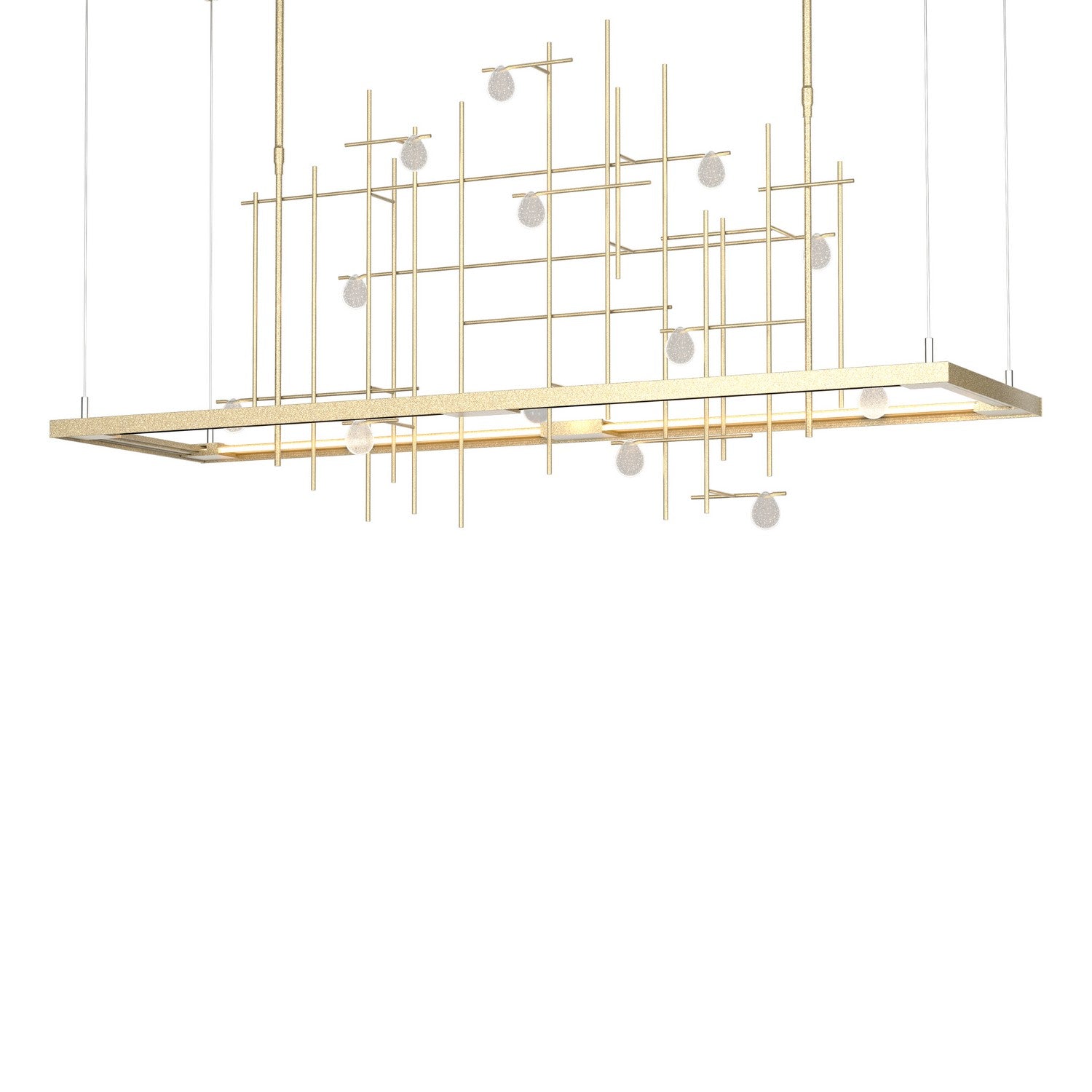 Hubbardton Forge - 139752-LED-LONG-84-YG0500 - LED Pendant - Four Seasons - Soft Gold