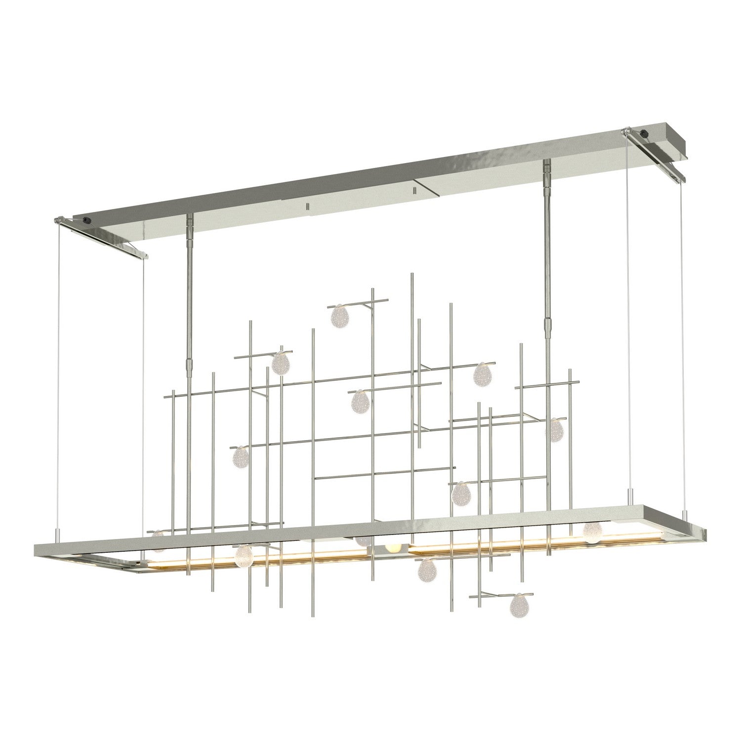 Hubbardton Forge - 139752-LED-STND-85-YG0500 - LED Pendant - Four Seasons - Sterling