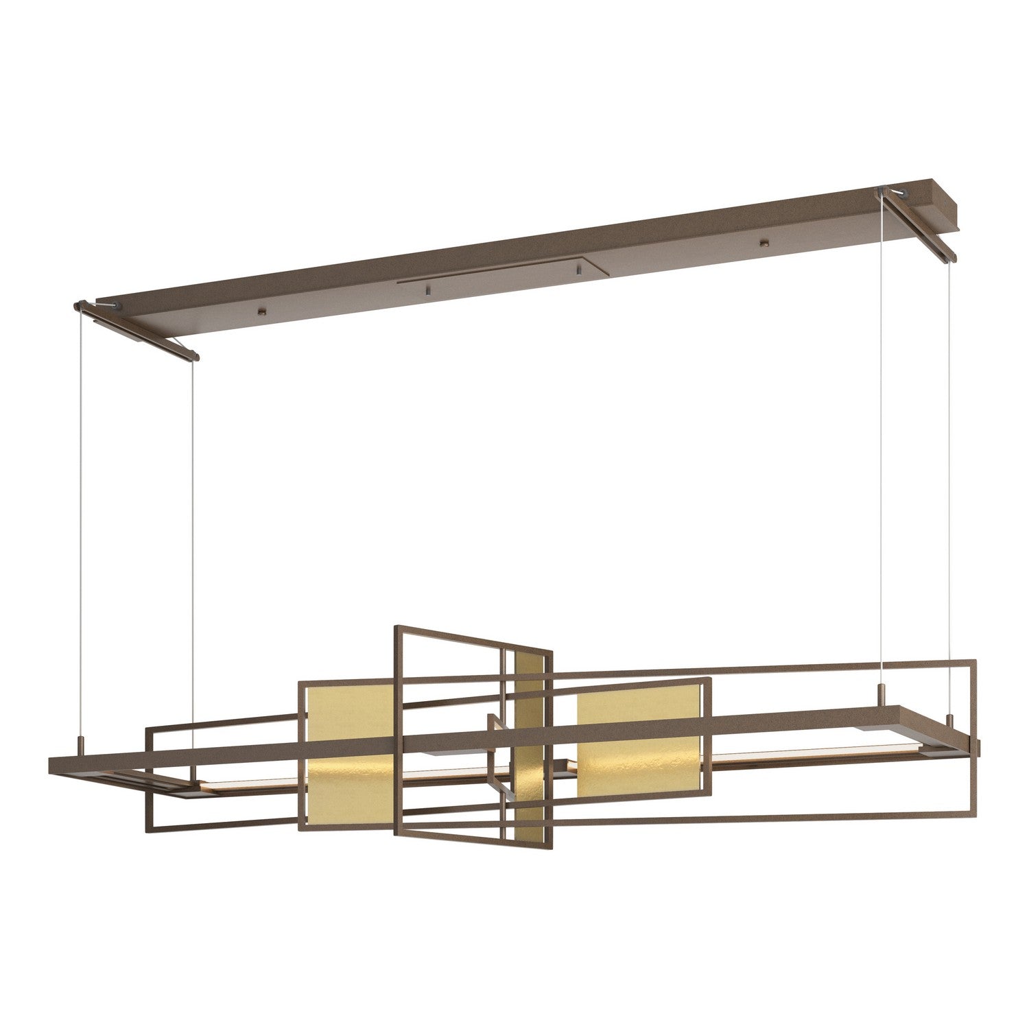 Hubbardton Forge - 139754-LED-STND-05-86 - LED Pendant - Four Seasons - Bronze