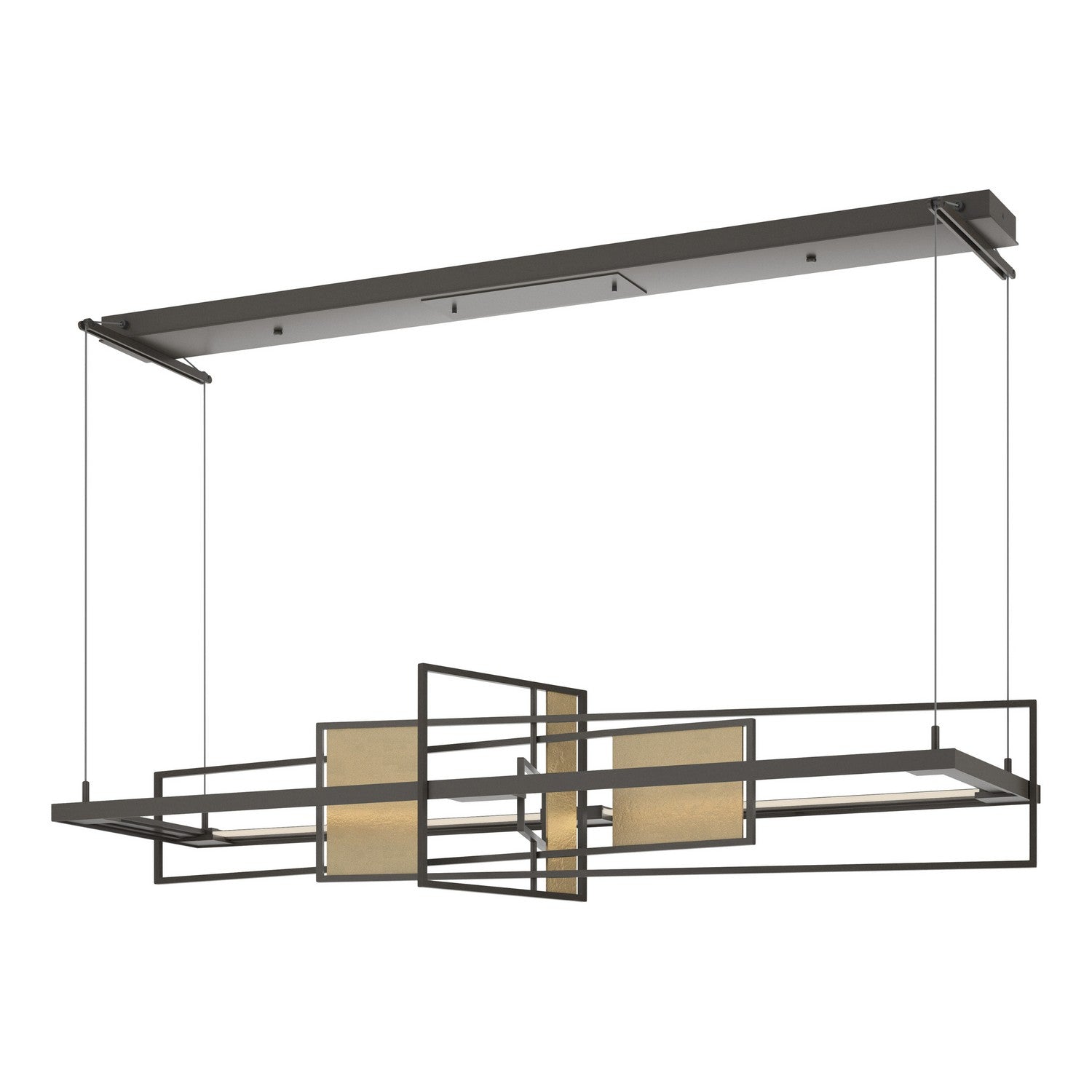 Hubbardton Forge - 139754-LED-STND-07-84 - LED Pendant - Four Seasons - Dark Smoke