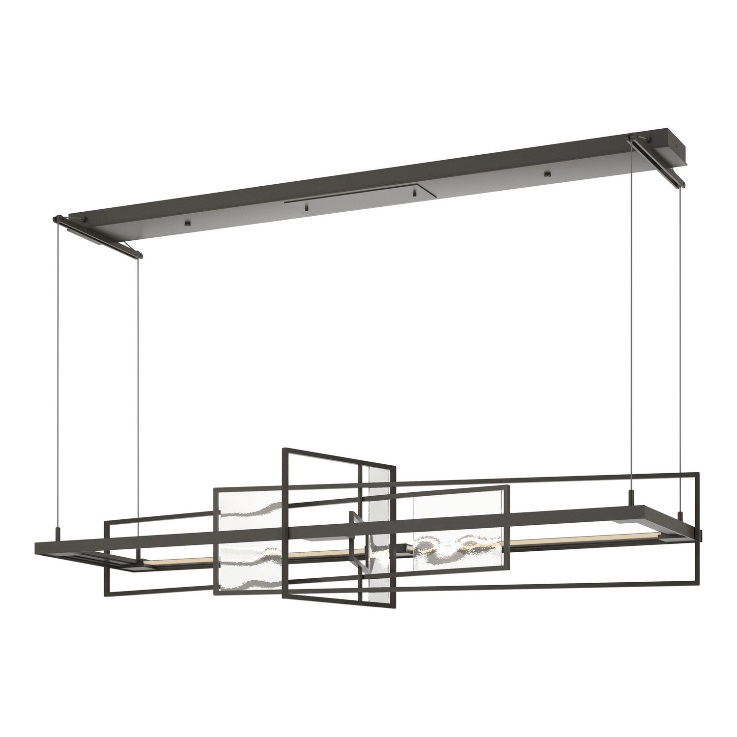Hubbardton Forge - 139754-LED-STND-07-AQ - LED Pendant - Four Seasons - Dark Smoke