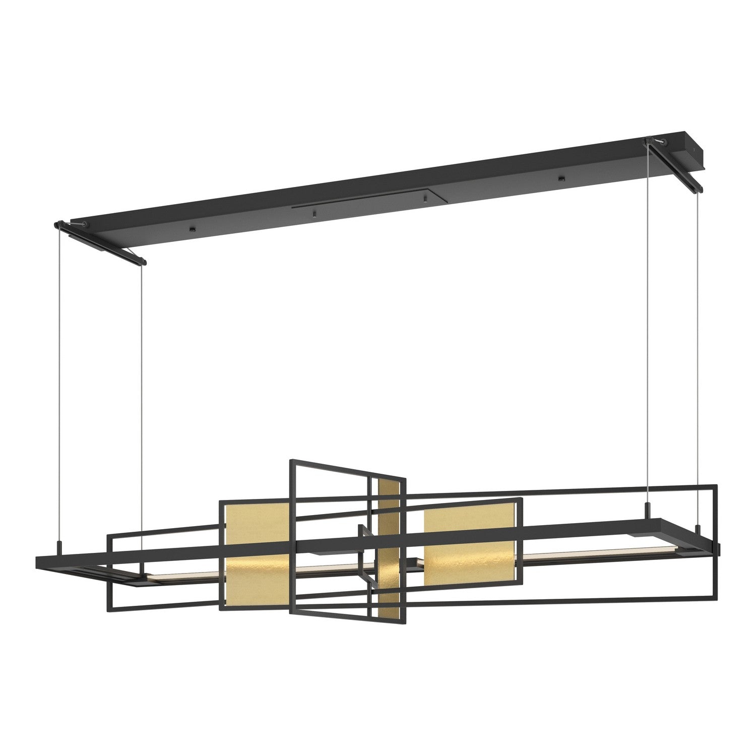Hubbardton Forge - 139754-LED-STND-10-86 - LED Pendant - Four Seasons - Black