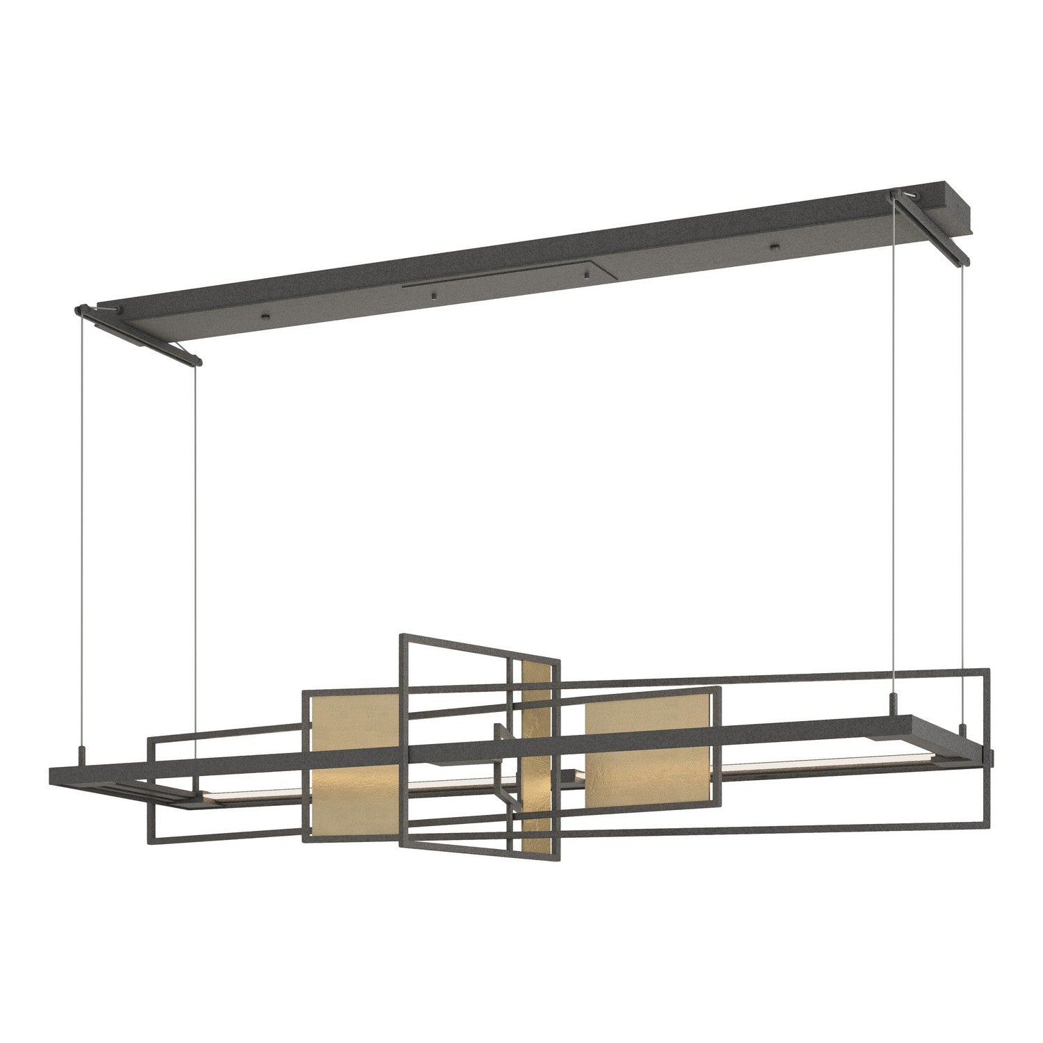 Hubbardton Forge - 139754-LED-STND-20-84 - LED Pendant - Four Seasons - Natural Iron