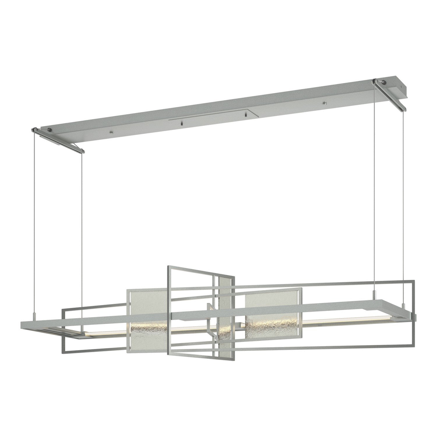 Hubbardton Forge - 139754-LED-STND-82-85 - LED Pendant - Four Seasons - Vintage Platinum