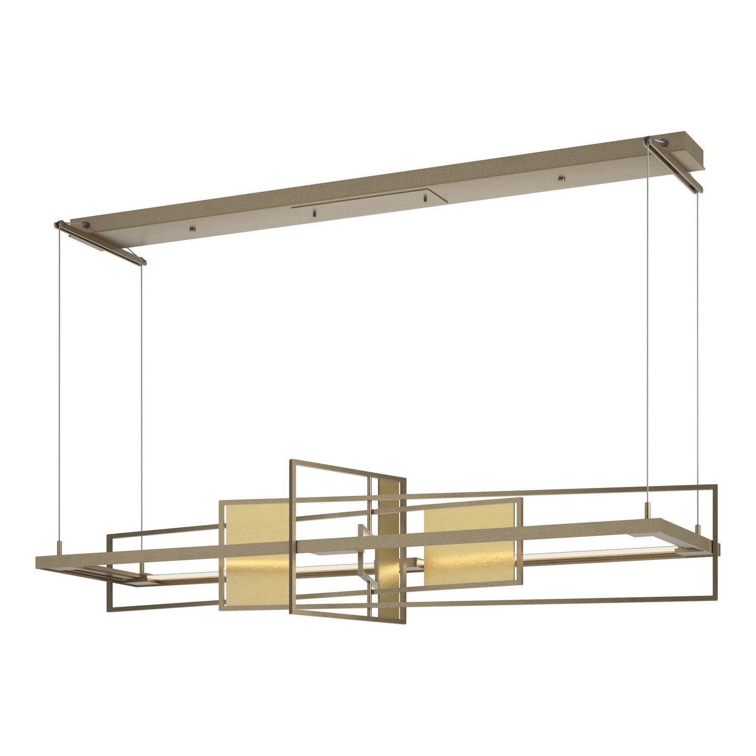 Hubbardton Forge - 139754-LED-STND-84-86 - LED Pendant - Four Seasons - Soft Gold