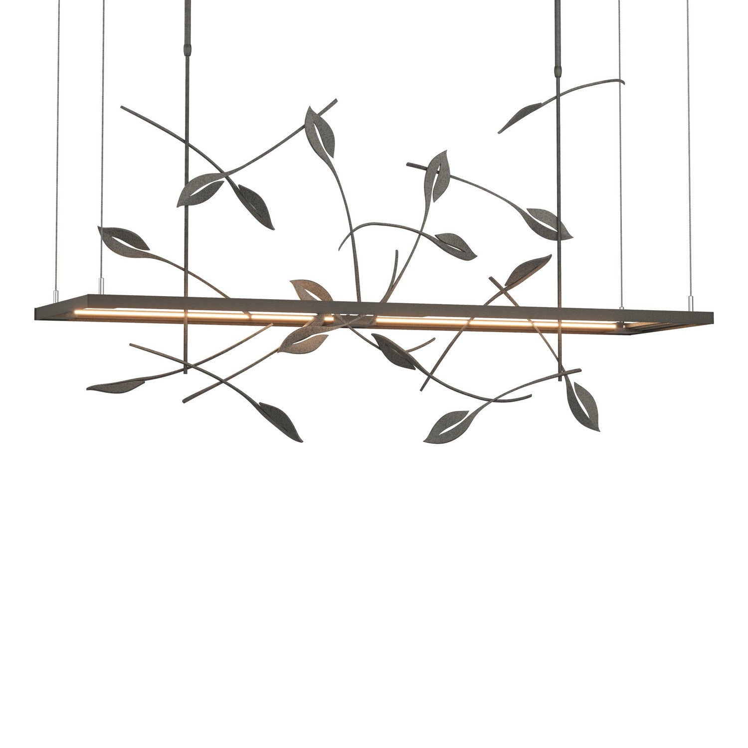 Hubbardton Forge - 139756-LED-LONG-20 - LED Pendant - Four Seasons - Natural Iron