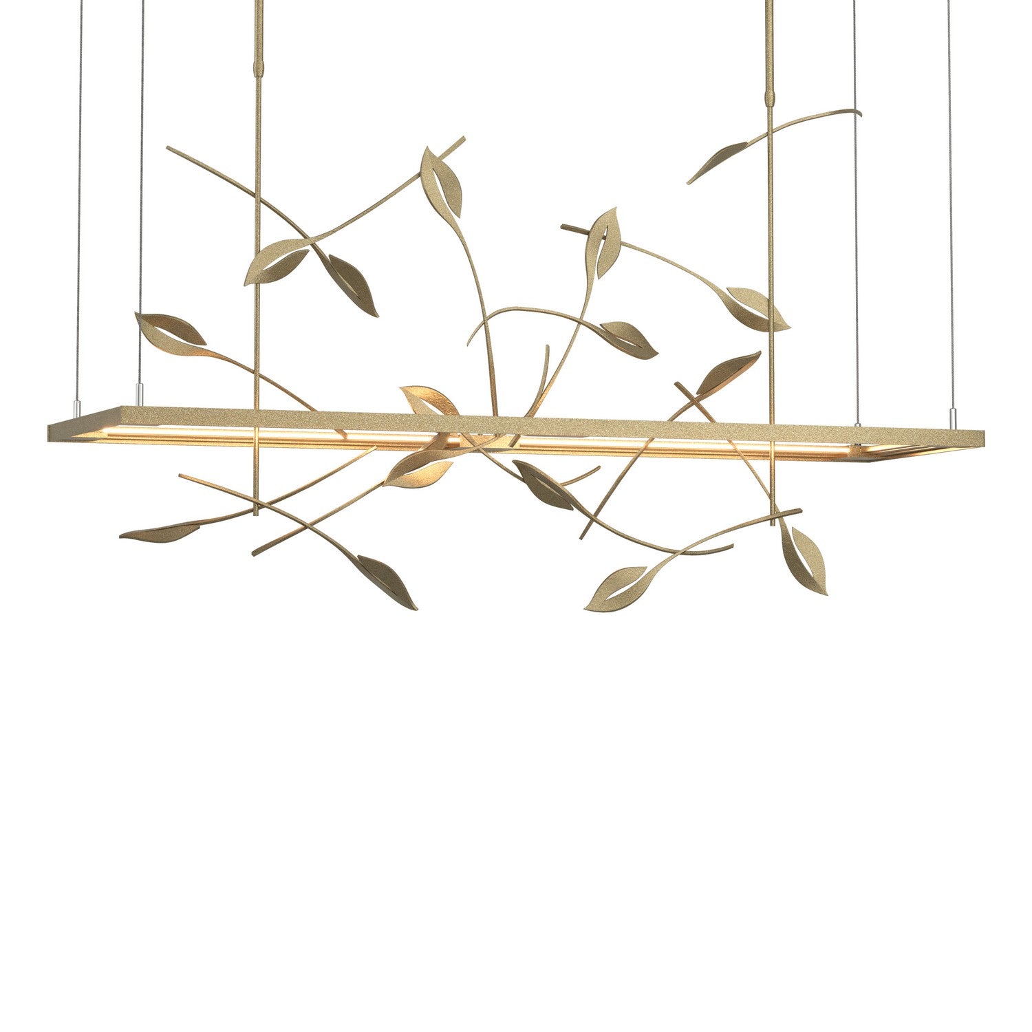 Hubbardton Forge - 139756-LED-SHRT-84 - LED Pendant - Four Seasons - Soft Gold