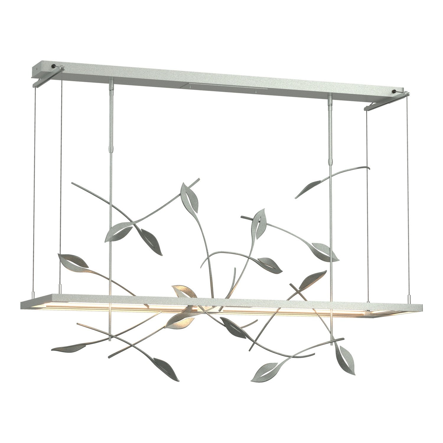 Hubbardton Forge - 139756-LED-STND-82 - LED Pendant - Four Seasons - Vintage Platinum