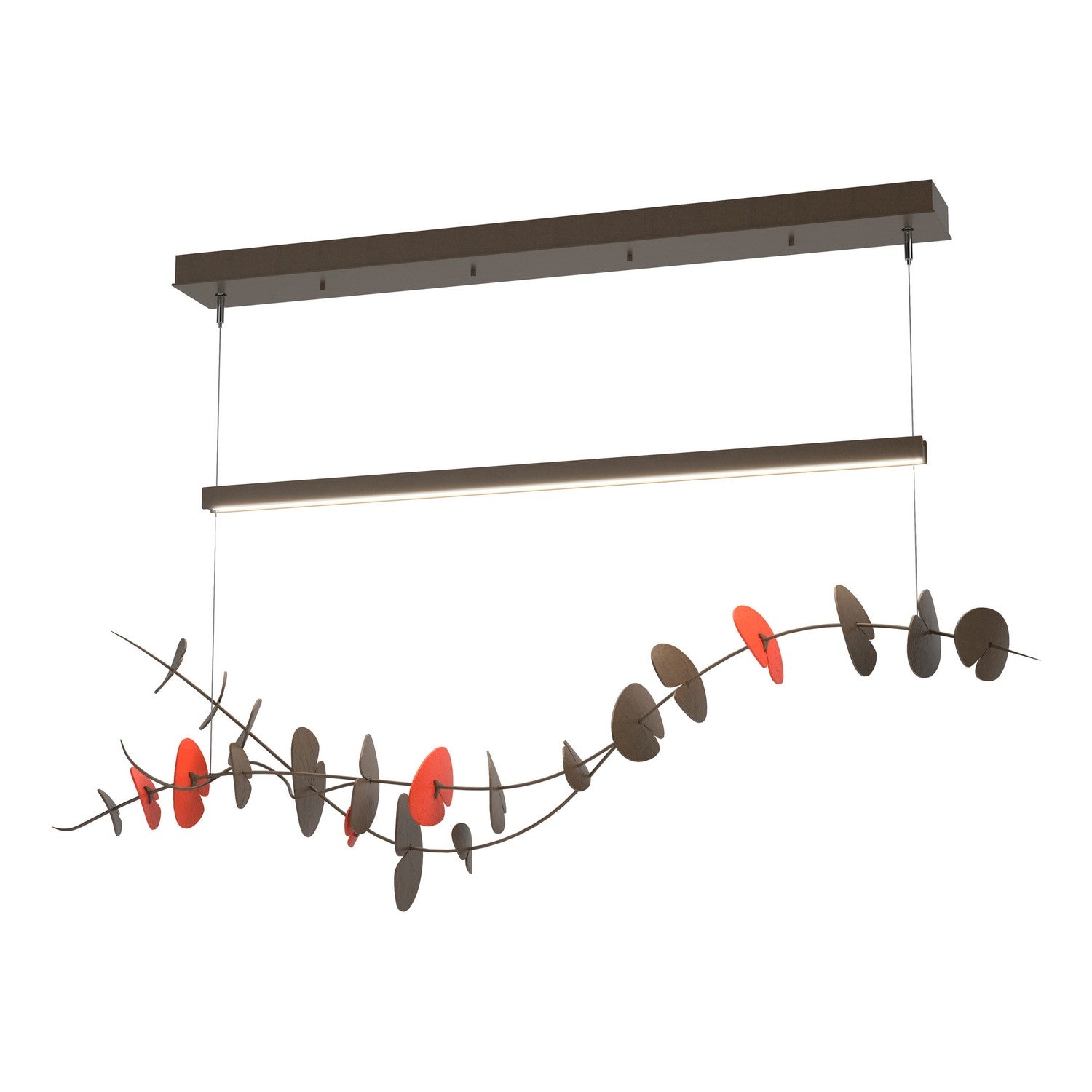 Hubbardton Forge - 139812-LED-STND-05-90 - LED Pendant - Lily - Bronze