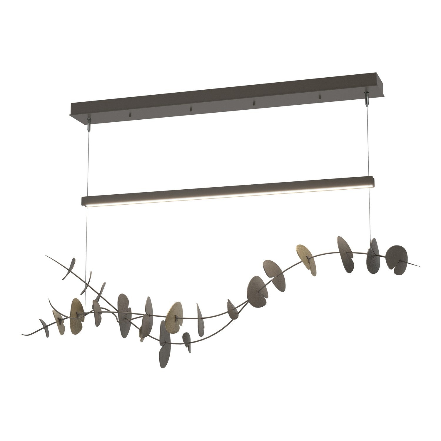 Hubbardton Forge - 139812-LED-STND-07-84 - LED Pendant - Lily - Dark Smoke