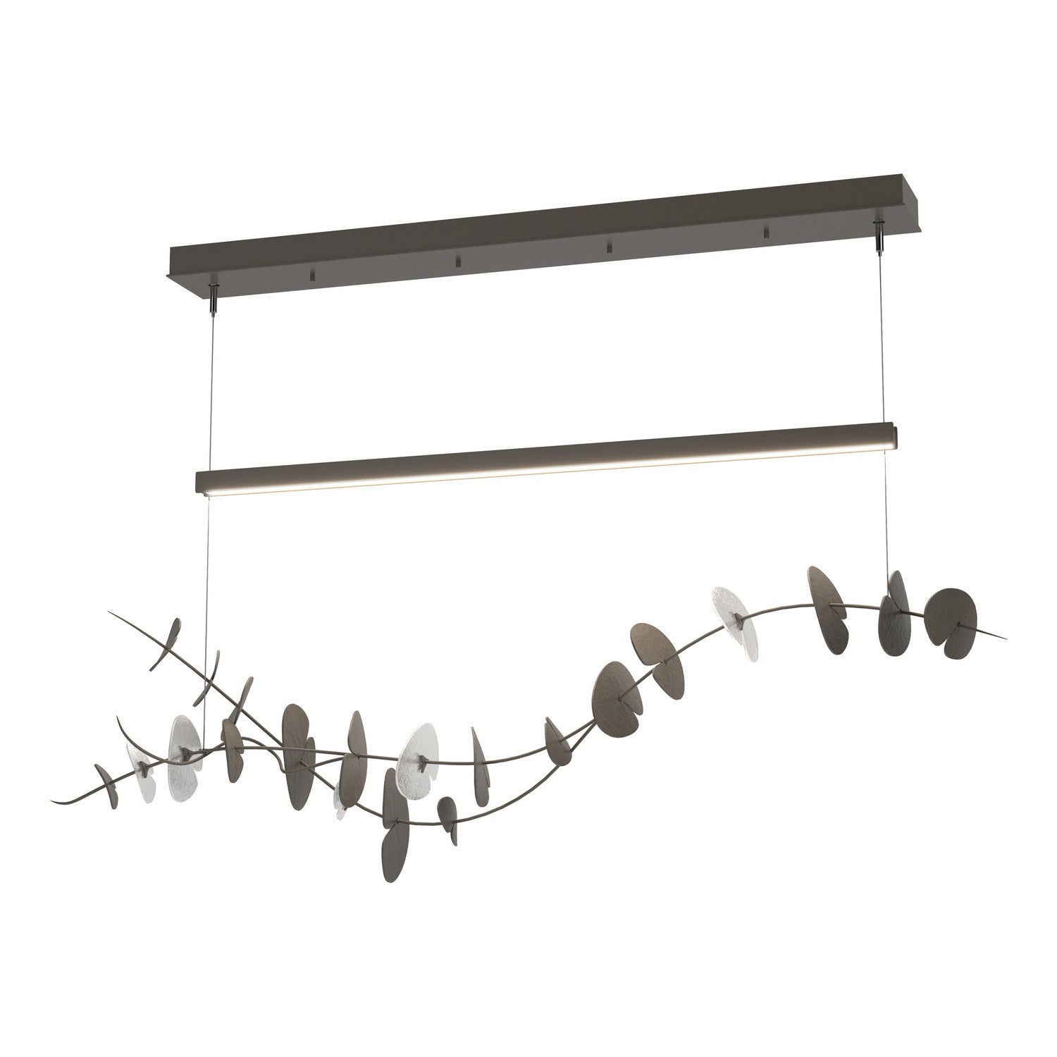 Hubbardton Forge - 139812-LED-STND-07-YQ0600 - LED Pendant - Lily - Dark Smoke