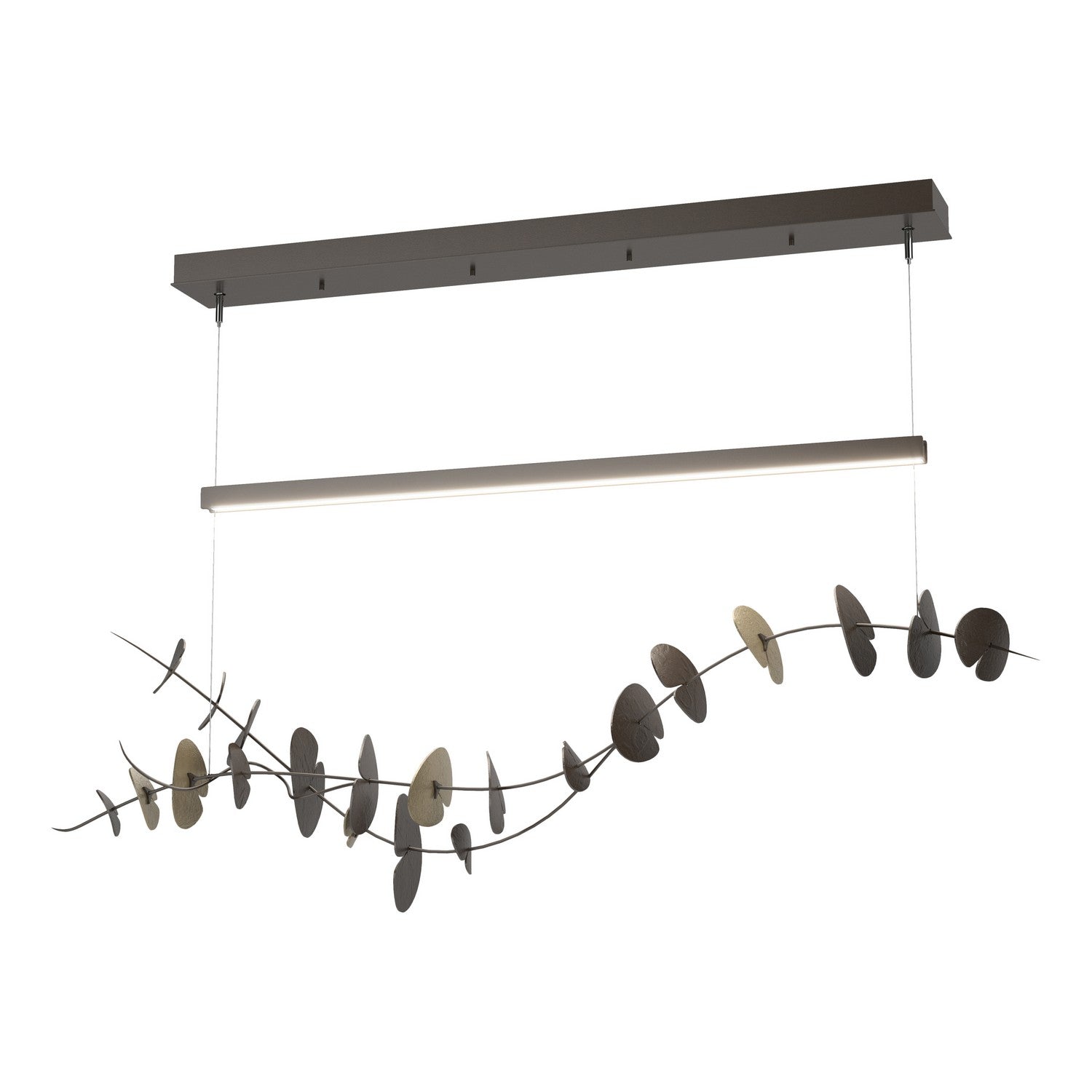 Hubbardton Forge - 139812-LED-STND-14-84 - LED Pendant - Lily - Oil Rubbed Bronze