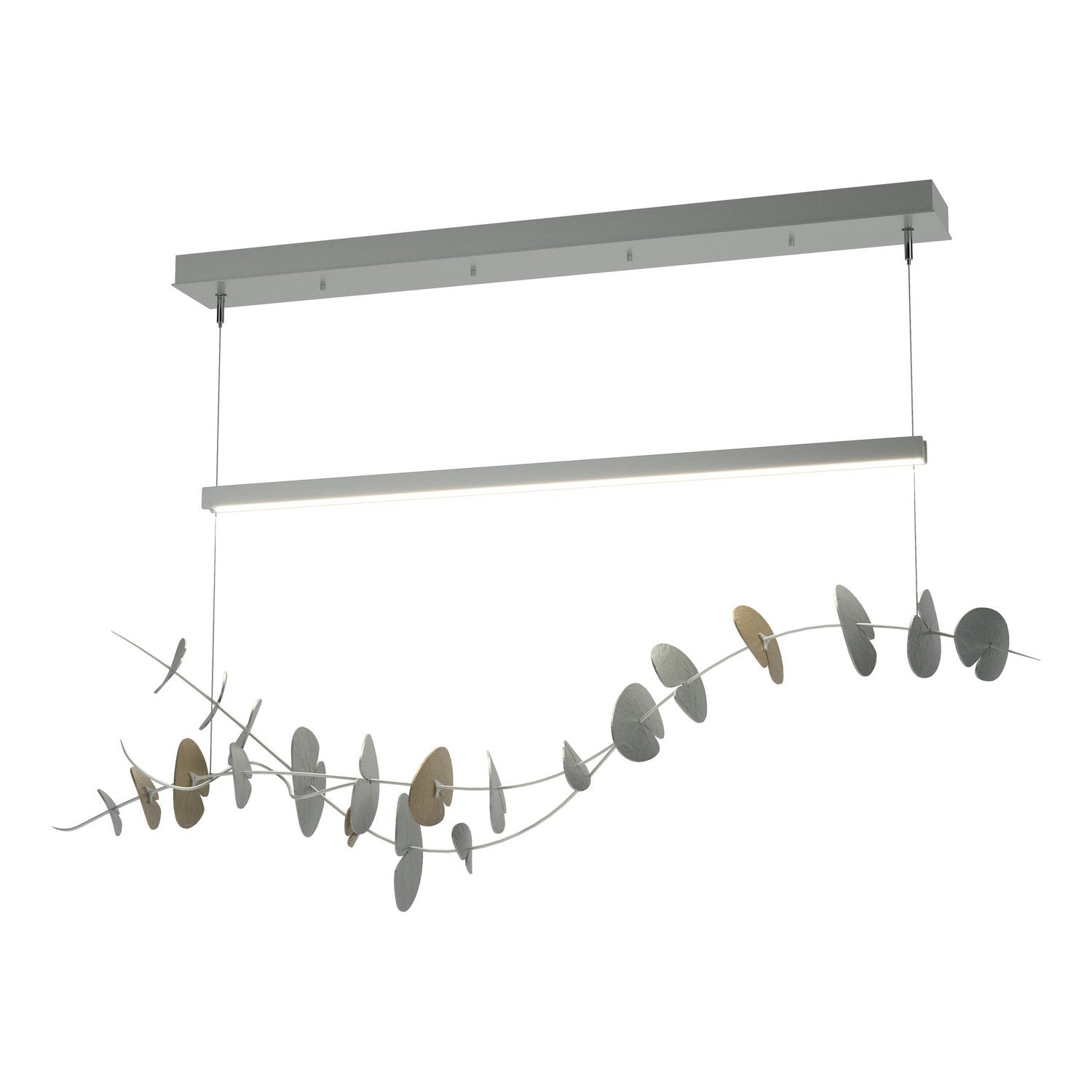 Hubbardton Forge - 139812-LED-STND-82-84 - LED Pendant - Lily - Vintage Platinum
