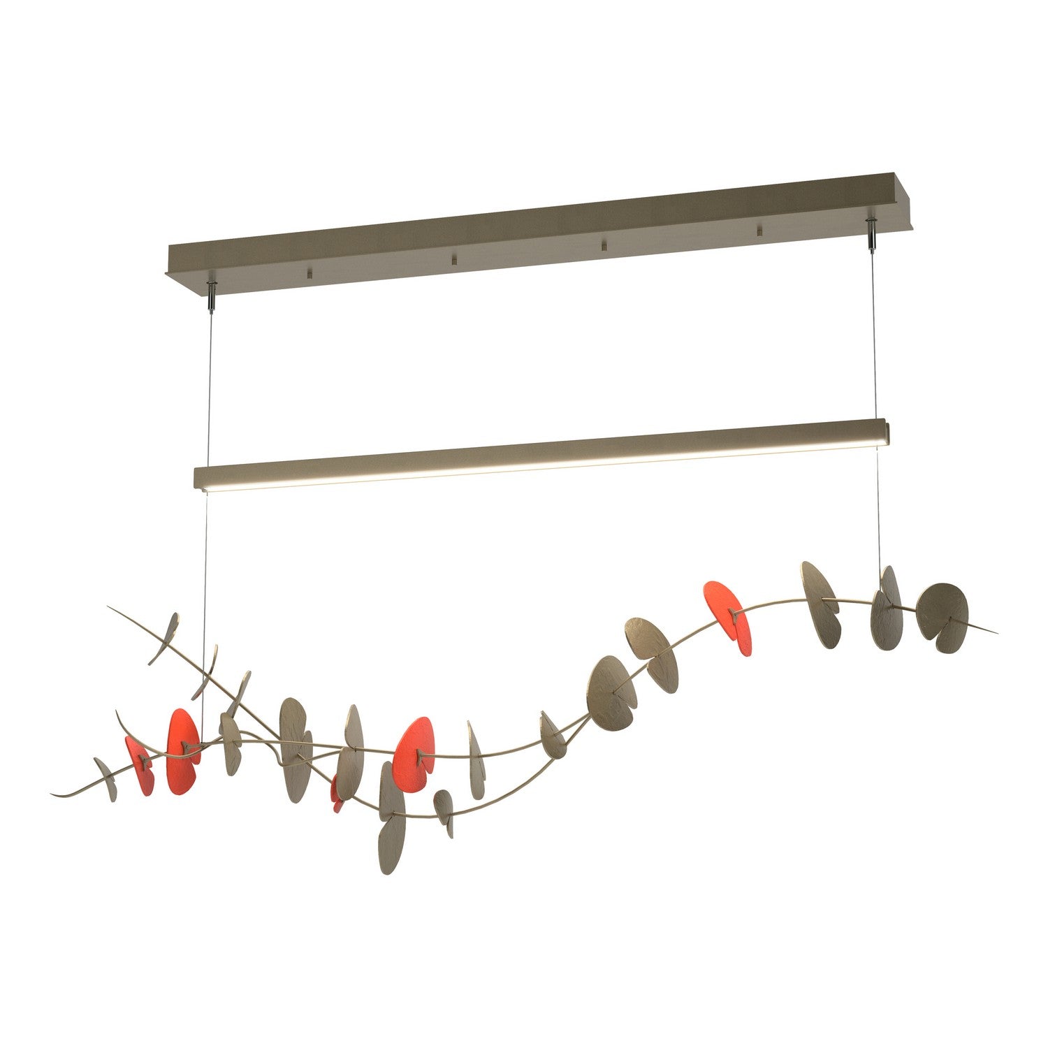Hubbardton Forge - 139812-LED-STND-84-90 - LED Pendant - Lily - Soft Gold